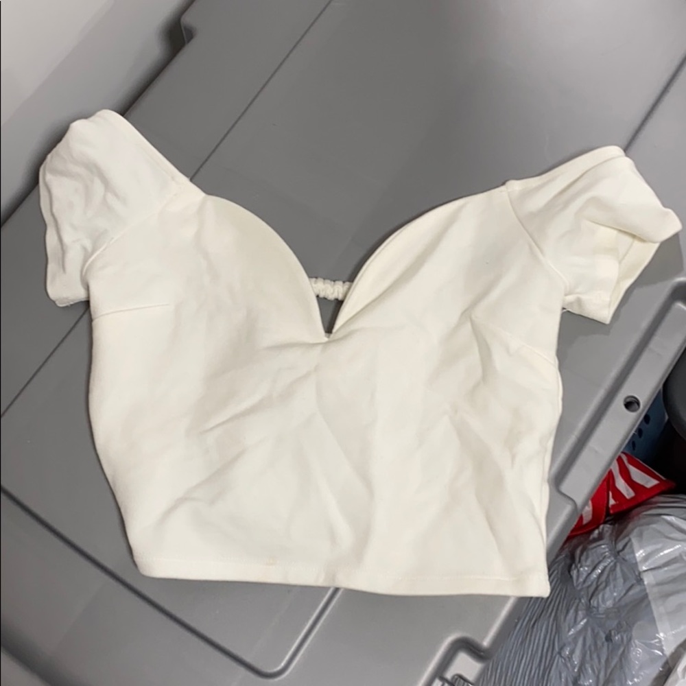 Sweetheart crop top